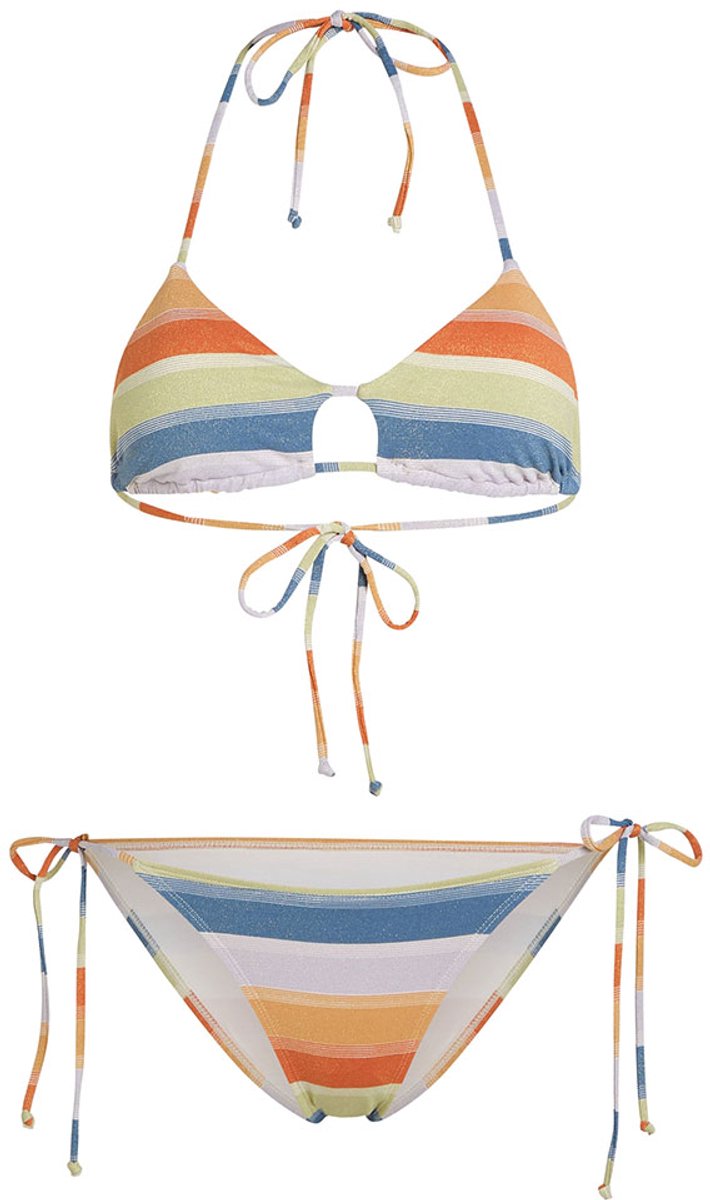 O´neill Beach Madrid Maracas Bikini Veelkleurig 38 Vrouw Vintage Stripe