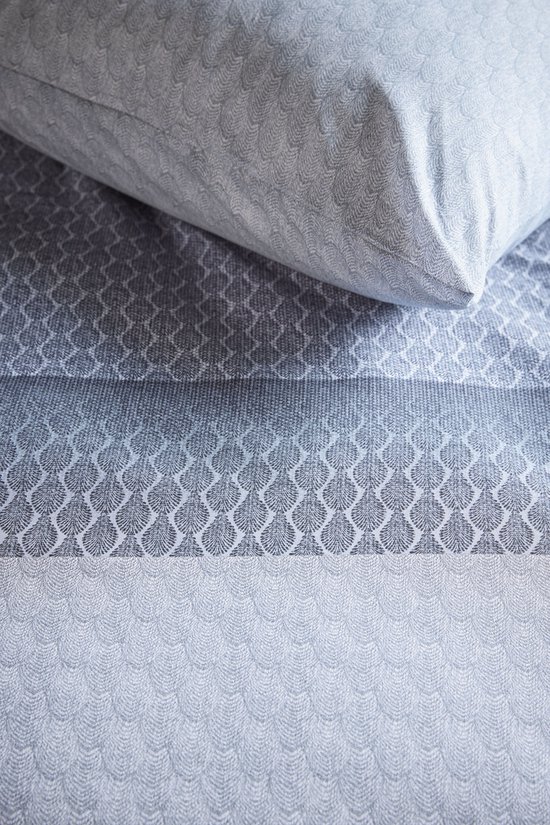 Beddinghouse Sanna dekbedovertrek - Tweepersoons - 200 x 200/220 cm - Blauw — afbeelding 3
