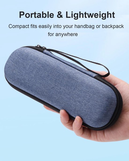 koeltas- koeltasje klein- Koelbox voor insulinepennen - met 2 herbruikbare koelelementen - Geïsoleerde koelbox voor diabetesmedicatie - voor insulinepennen en andere diabetesbenodigdheden - voor dagelijks gebruik en reizen (blauw) van ZHONGJIAN — afbeelding 5