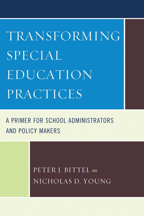 Transforming Special Education Practices - cover