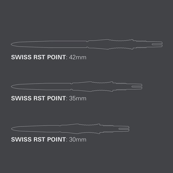 Target Swiss Points RST Silver 30 mm van Target — afbeelding 2