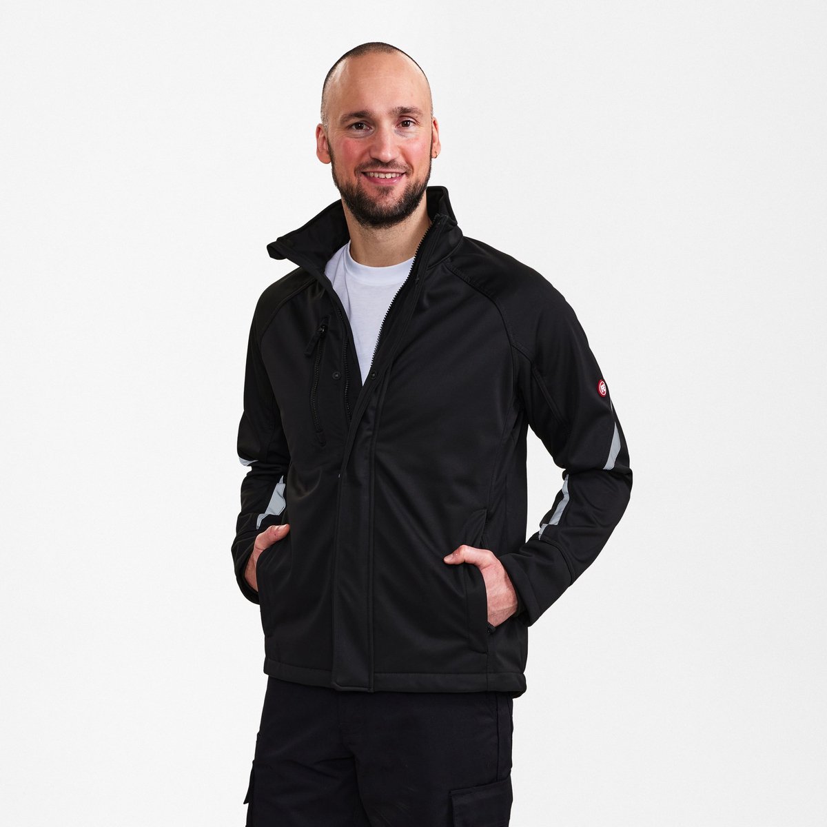 Engel Extend softshell jack 1454-328 - Black - XL