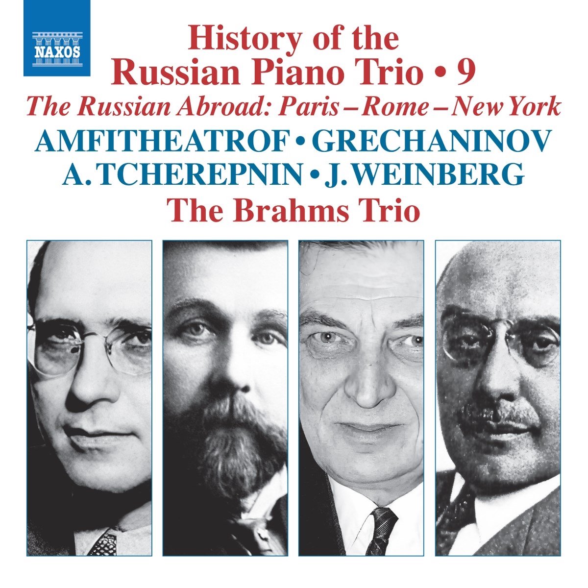 The Brahms Trio - History Of The Russian Piano Trio, Vol. 9 (CD)