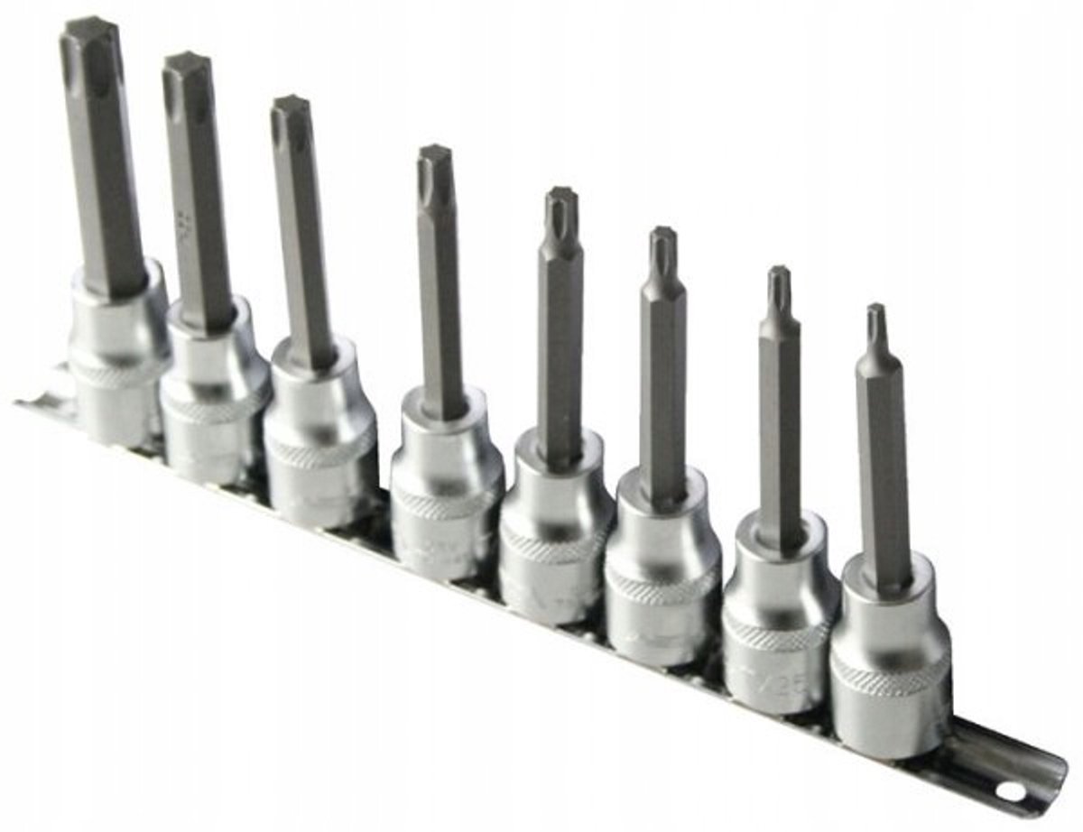 Torx Dopstukkenset 1/2" T20-T60 (8 Delig)