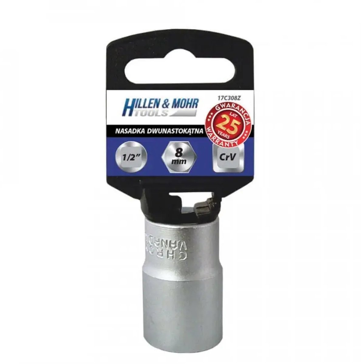 Dedra 12-kant dop 1/2' Hillen&Mohr 30mm 17C330Z