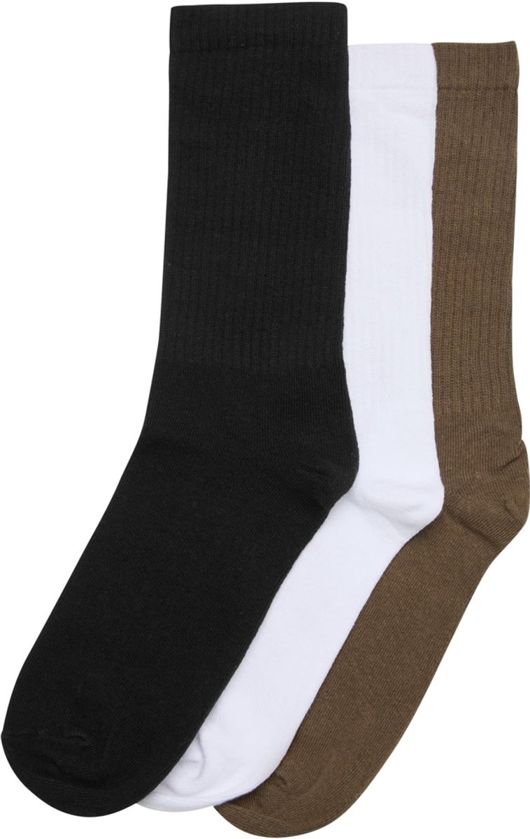 Urban Classics Daily 3Pack Sokken 39/42 Multicolours Multicolor