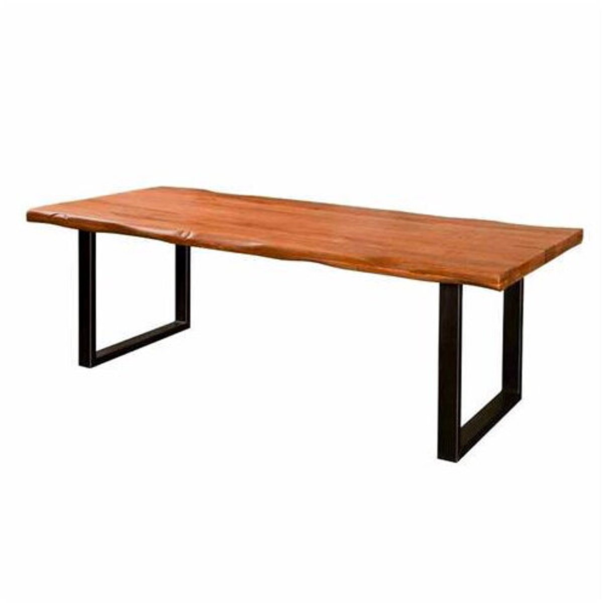 Tower Living Eettafel Nicosia - Rechthoek Bruin Hout - 220x100x77cm