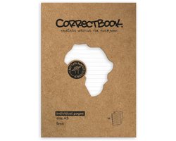 Uitbreidingsset Correctbook A5 met 5 gelinieerde bladen