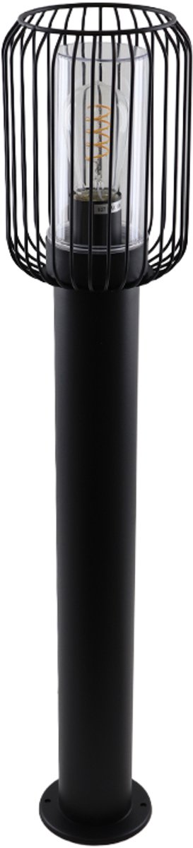 Olucia - ENYA - Paaltjeslamp - Zwart - Vorm: Rond