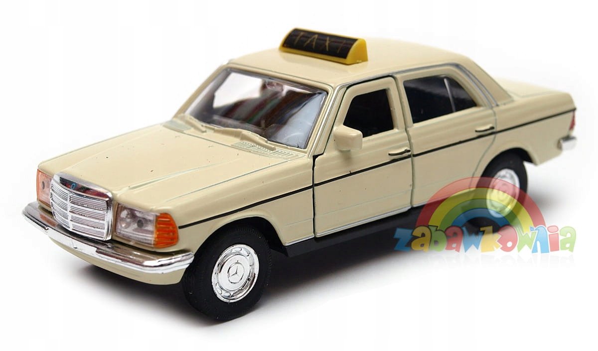 Mercedes-Benz W123 Taxi Modelauto 1:34 - Welly