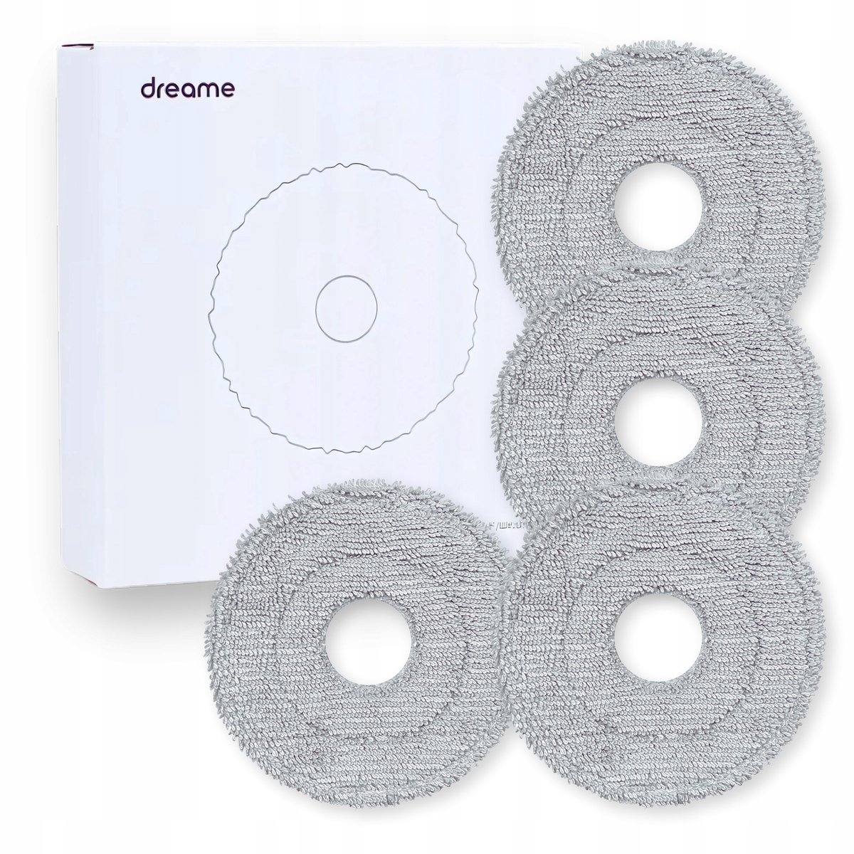 4x Originele Dweilpads voor Dreame L10s Ultra PRO L20 X30 L50