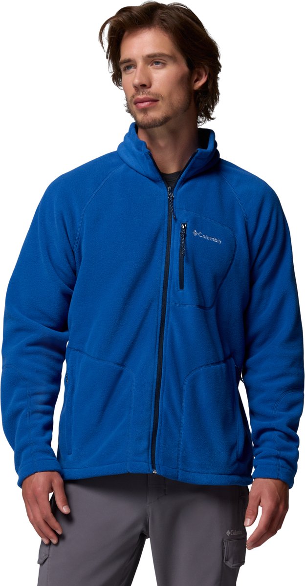Columbia Fast Trek II Full Zip Fleece Mannen Fleece Blauw