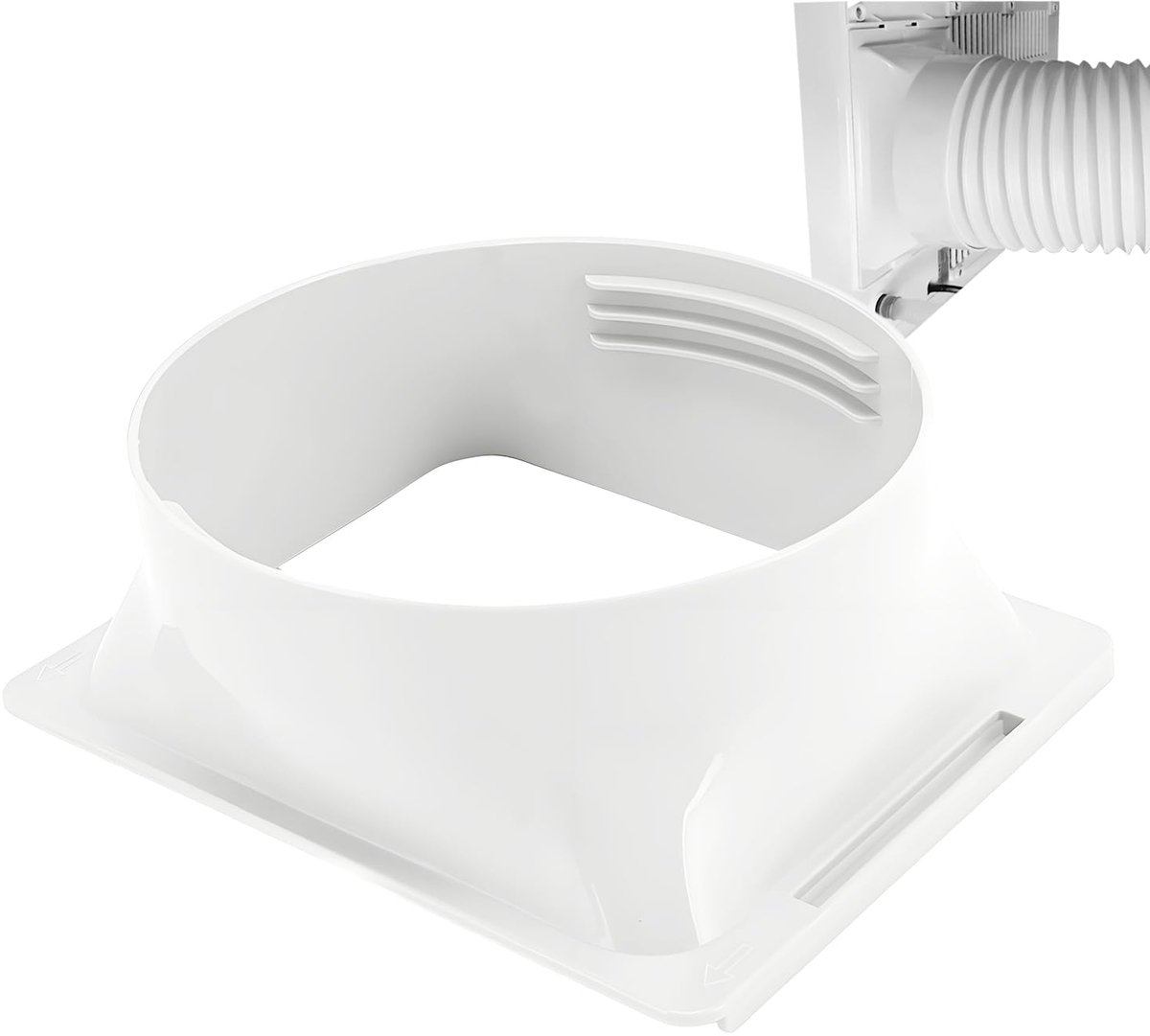 150 mm Verhuishuis Airconditioner Afvoerslang Aansluiting - Universele ABS Huishoudelijke Adapter