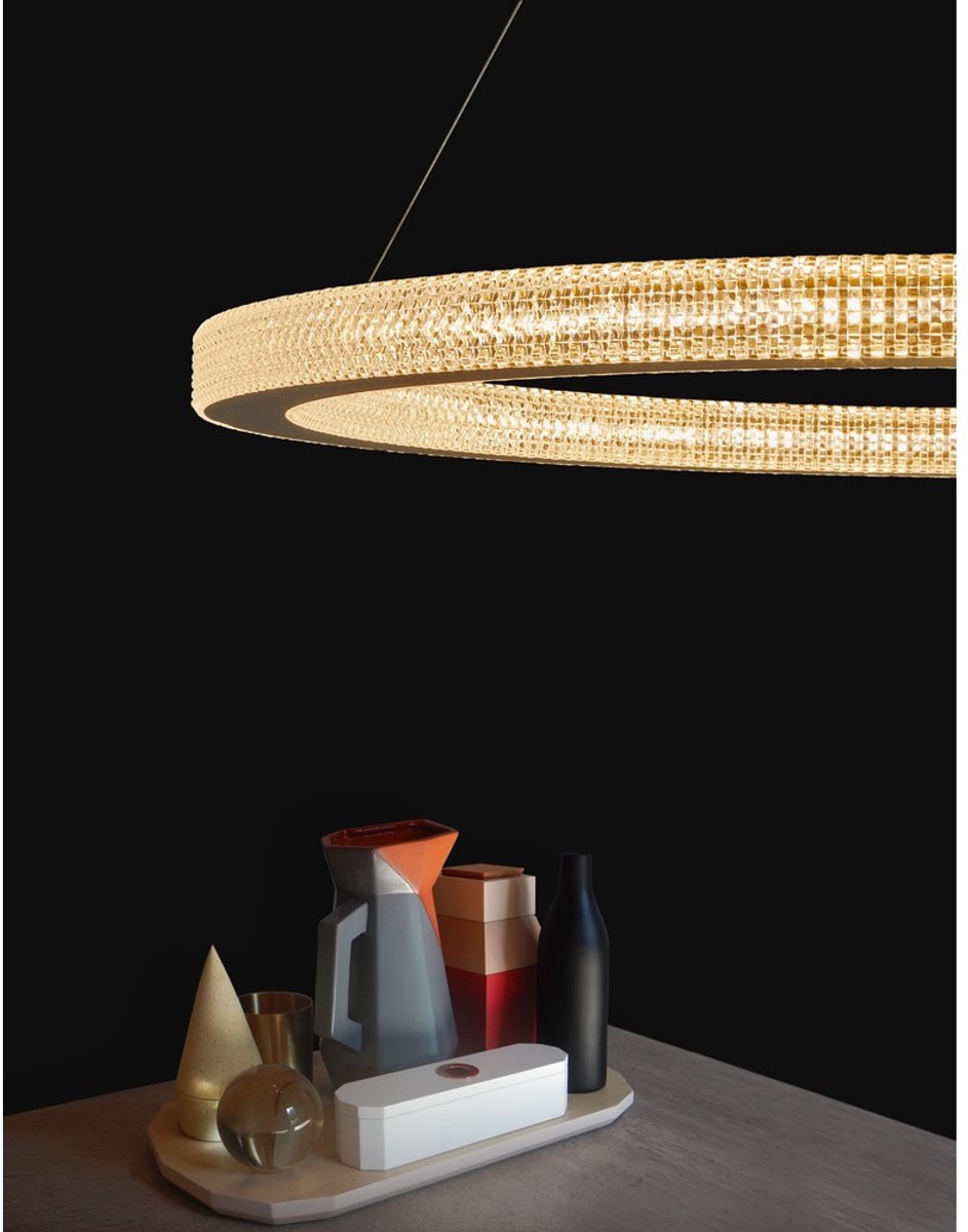 Lyora Hanglamp Fiore goud Ø 80cm - 9285810