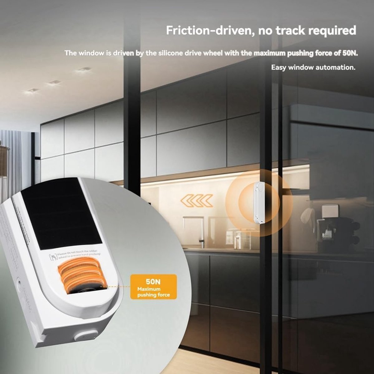 Slimme ZigBee Raamopener met Automatische Functie, App en Stembesturing
