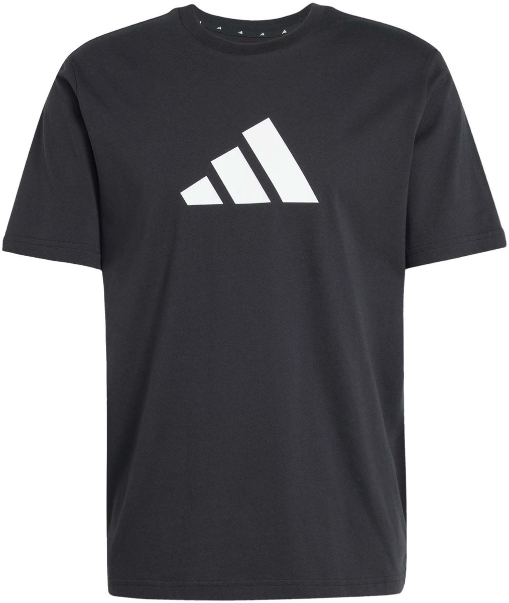 Adidas Sport M Fi 3Bar Tee T-Shirt Sportswear Volwassen Zwart