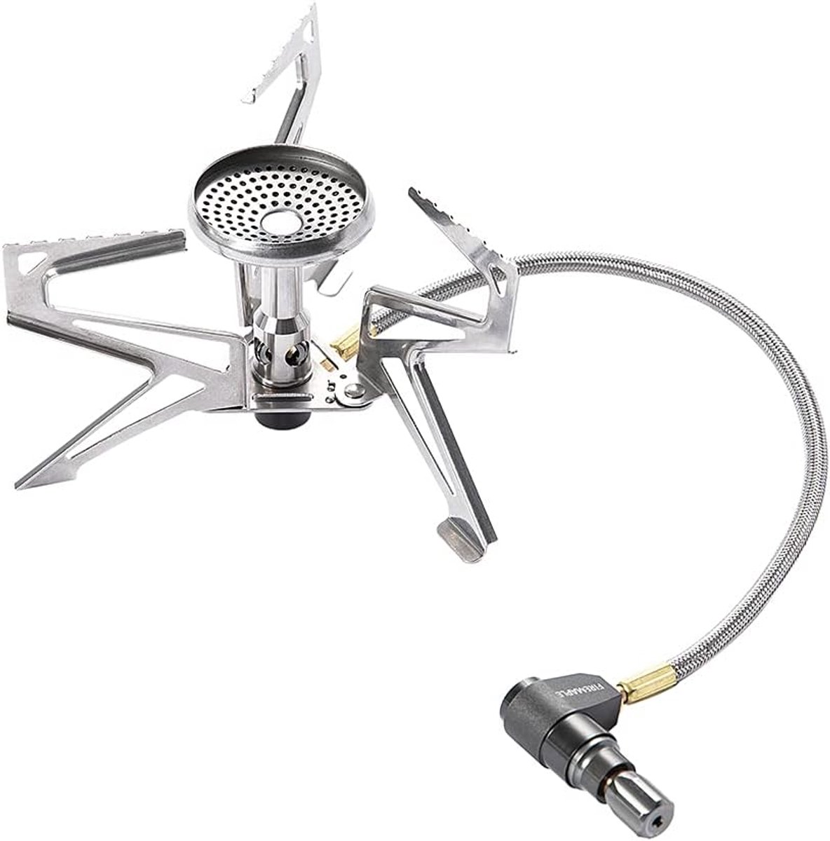 Compact Lichtgewicht Camping Kooktoestel met Drukregelaar voor Trekking en Backpacken