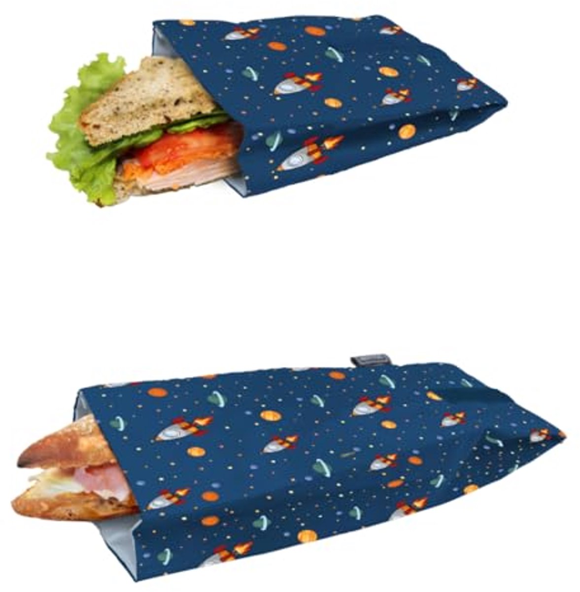 Sandwich- en Baguettezakken voor Kinderen - Duurzaam en Voedselveilig