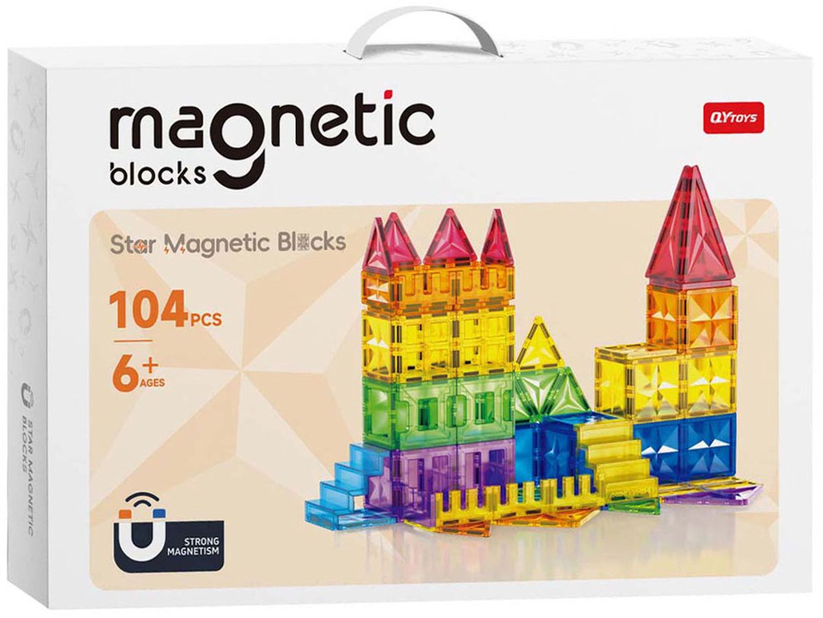 Magnetische Bouwset - 104dlg.