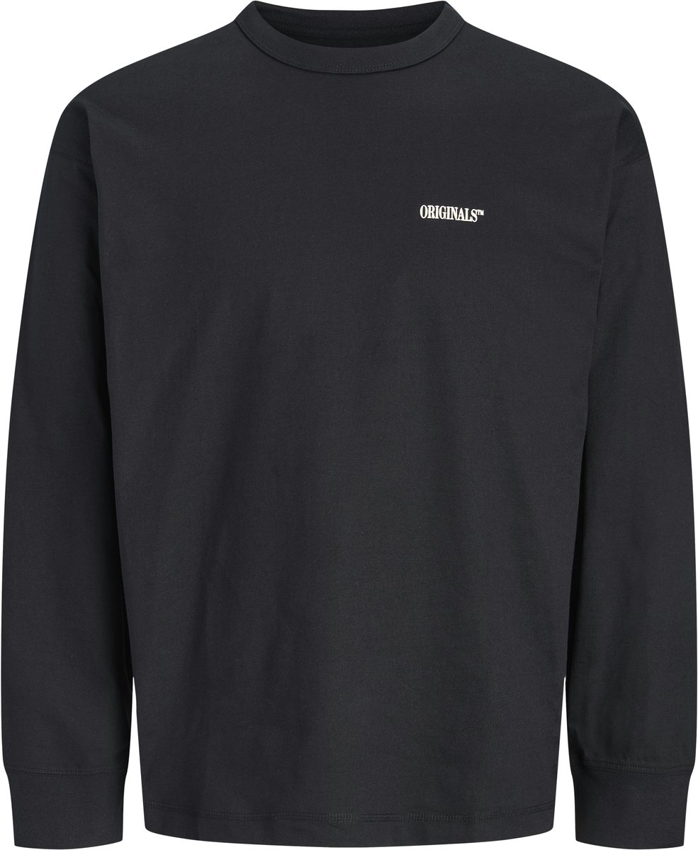 JACK & JONES - JORFREDERIKSBERG BACK TEE LS CN SN Heren T-shirt