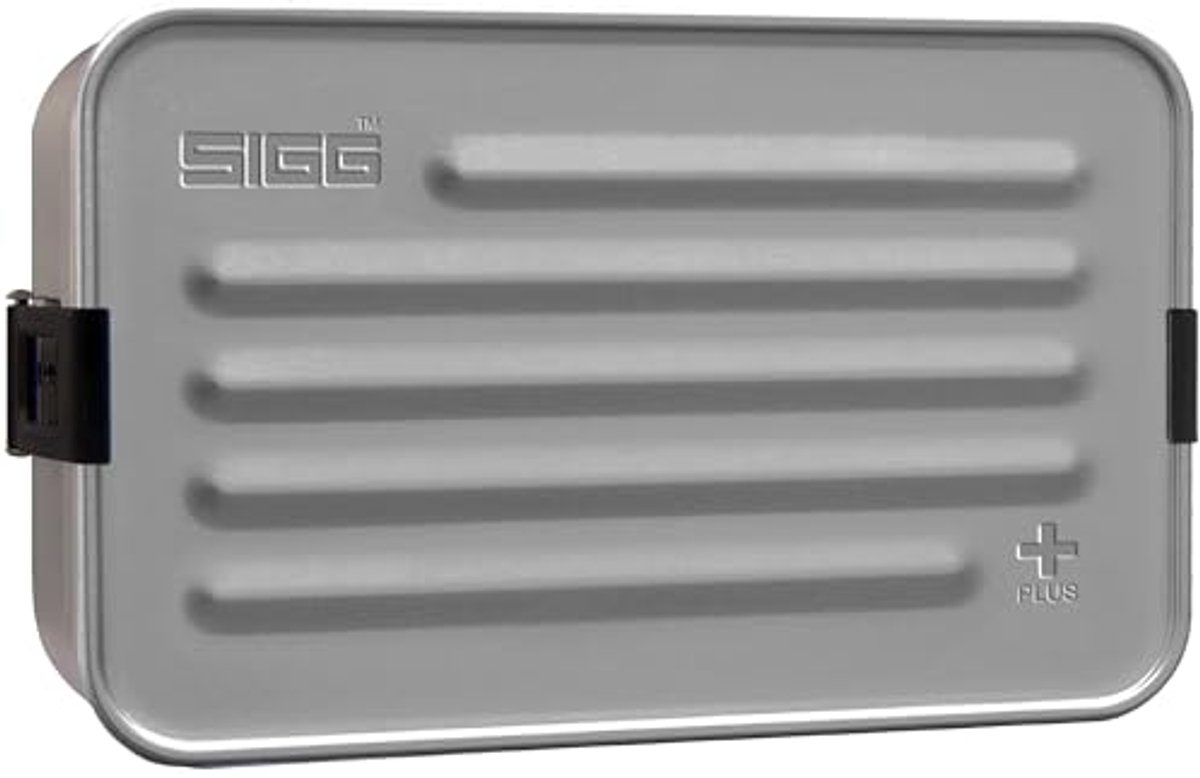 Moderne Lichtgewicht Aluminium Lunchbox met Verdeler – Ideaal voor School en Werk
