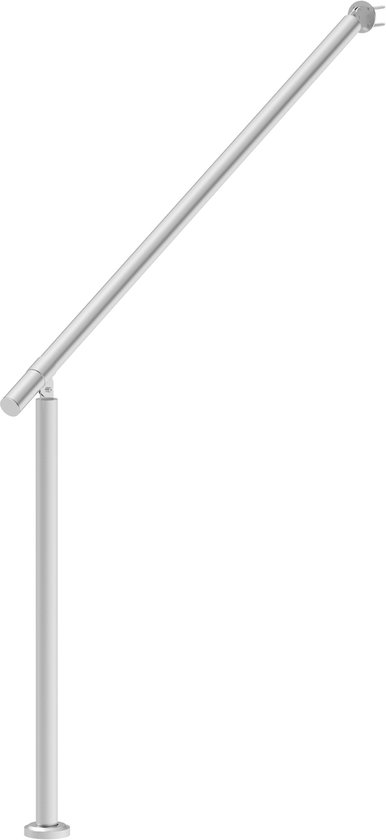 Witte trapleuningen binnen, houten trapleuningen 1m/2m/3m/3.6m/4m/5.2m/6m lang, tegen de muur trapleuning voor thuis kleuterschool gang (maat: 0.7m/2.3ft
