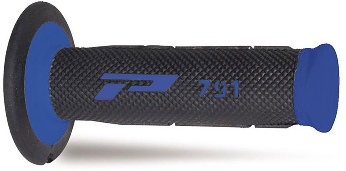 Poignée revêtement caoutchouc guidon PROGRIP 791 off road double densité pour moto