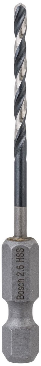 Bosch 1x HSS klopboormachine met zeskantschacht 2,5 x 30 x 69 mm ...