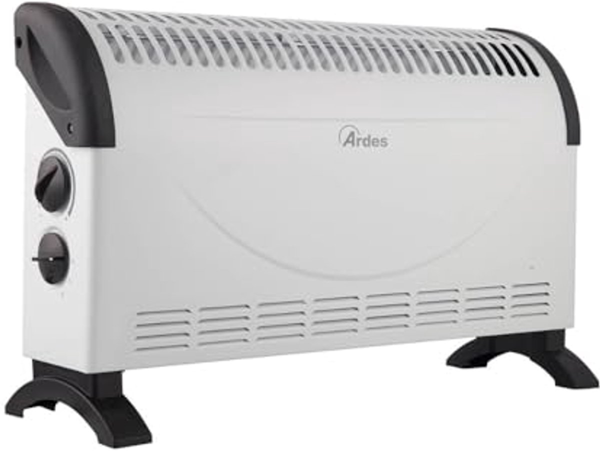 Elektrische convector met thermostaat, 1500 W, verwarming voor huis en kantoor