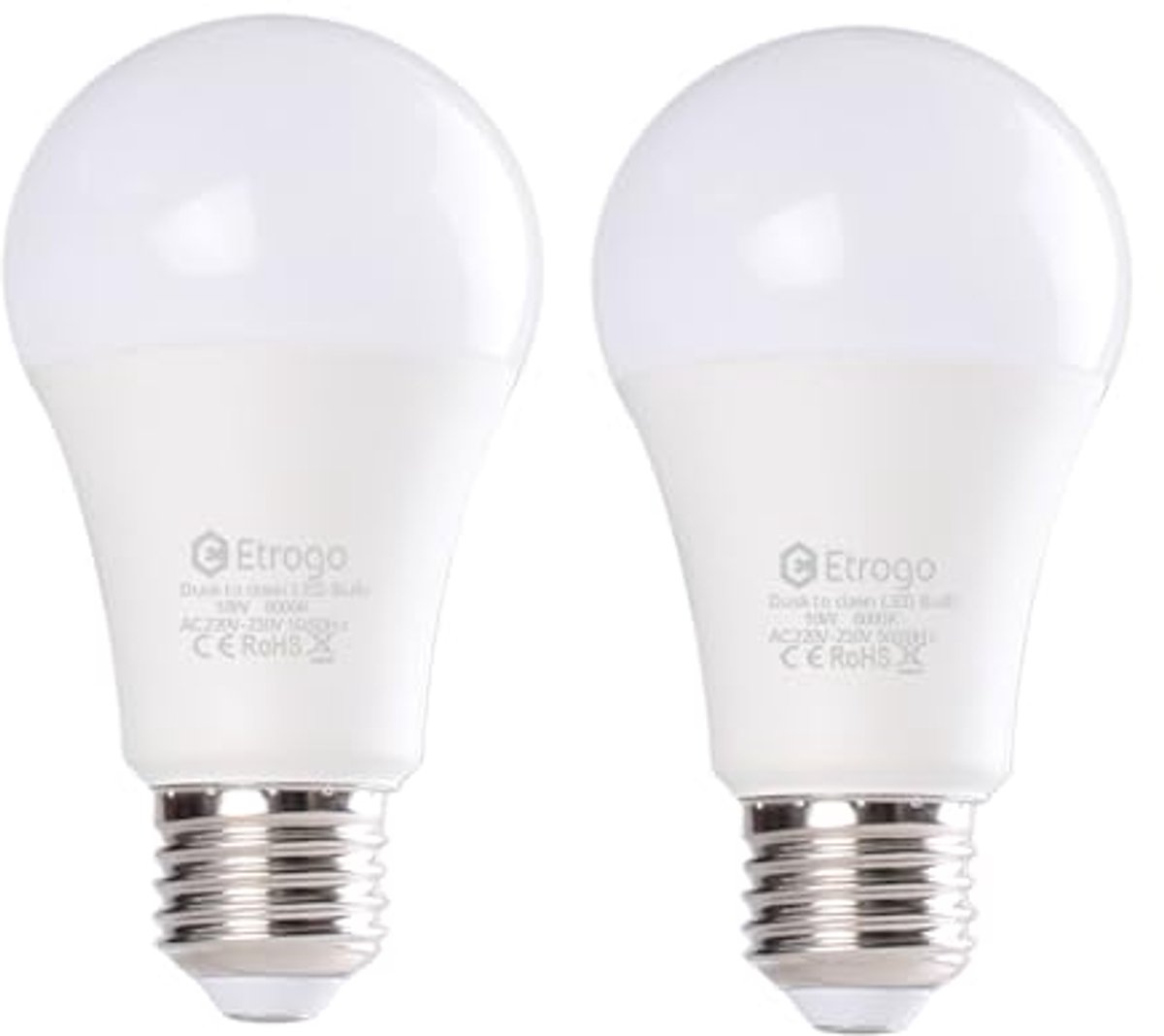 LED Gloeilamp met Twilight Sensor - 10W E27 - Energiebesparend tot 100W