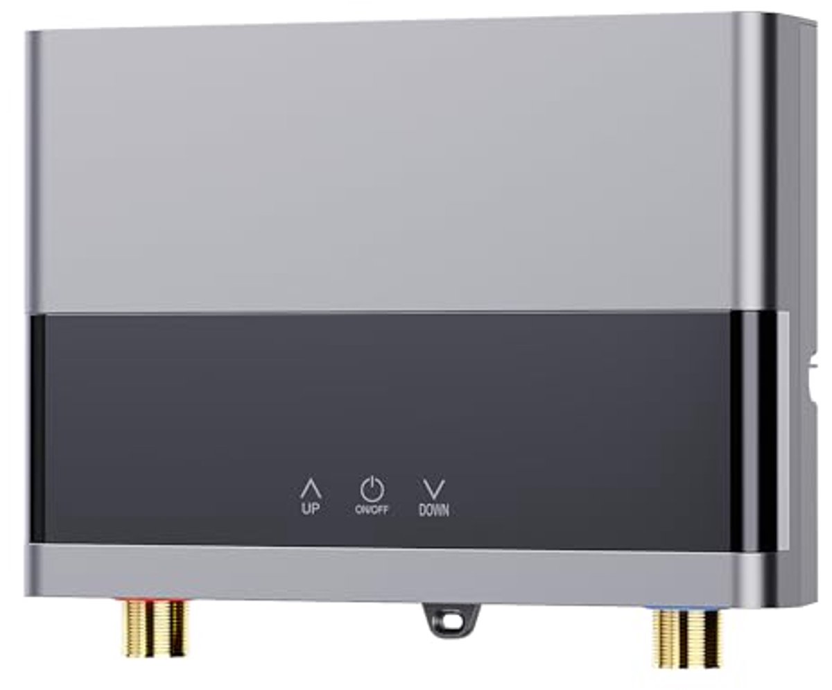 Elektronische Doorstroomboiler 6000 W met Afstandsbediening - Digitale Weergave voor Keuken en Badkamer