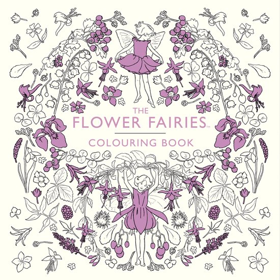 The Flower Fairies Colouring Book - cover