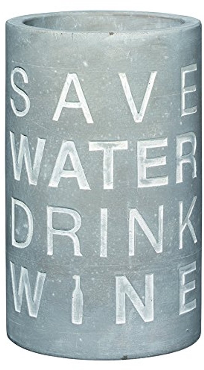 Wijnkoeler van Beton - Bespaar Water, Geniet van Wijn