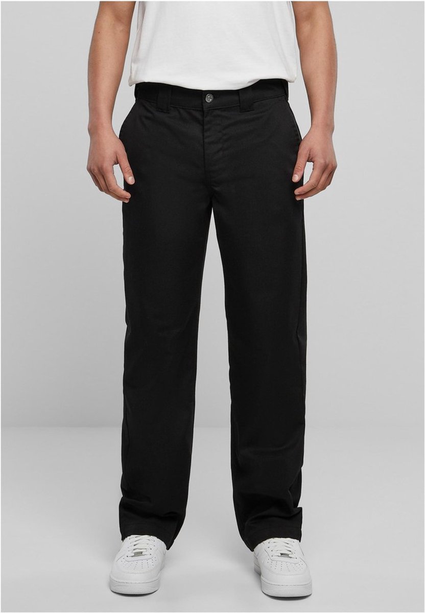 Urban Classics Classic Workwear Broek rechte pijpen Taille 38 inch Zwart