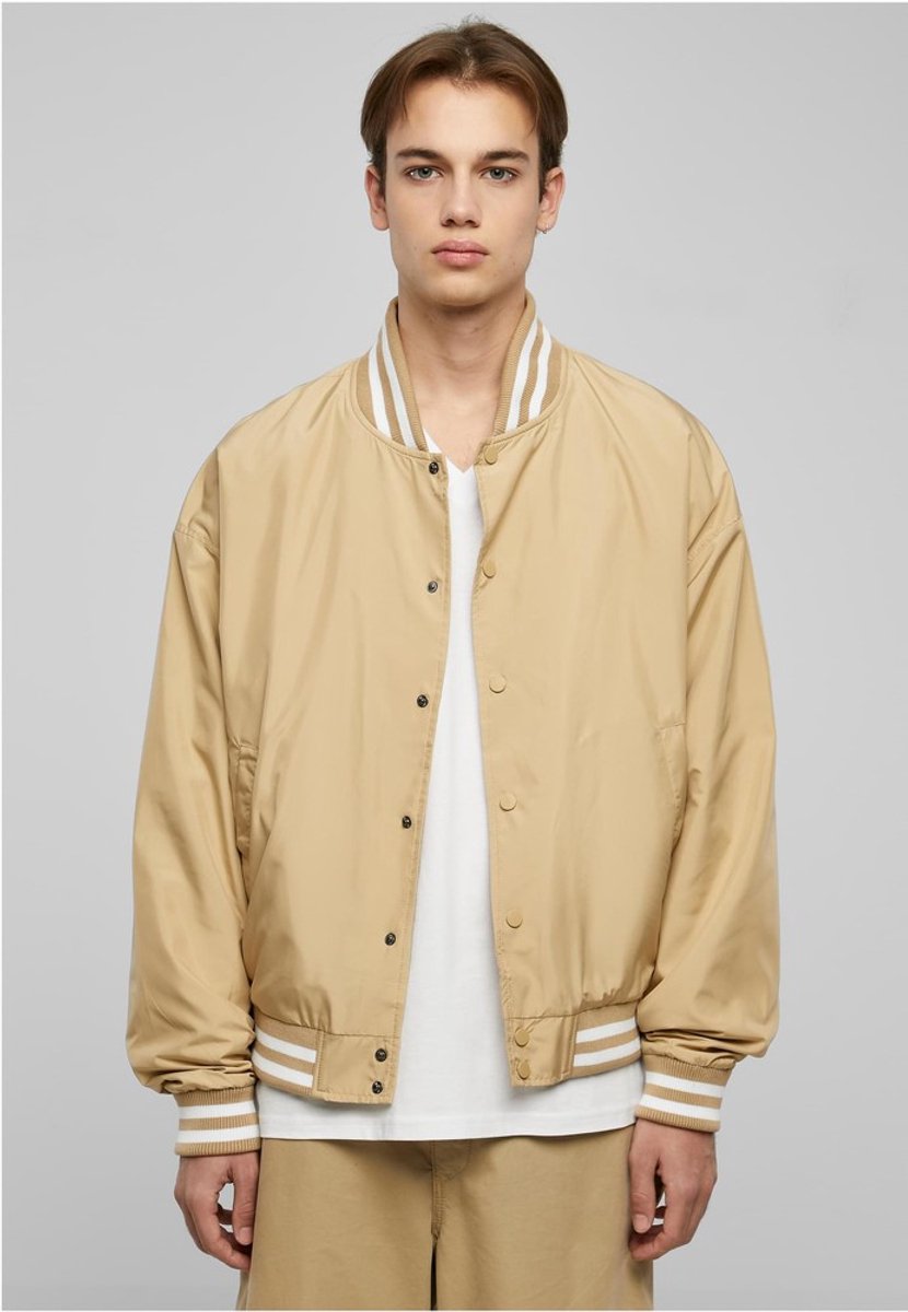 Urban Classics Light College jacket L Beige