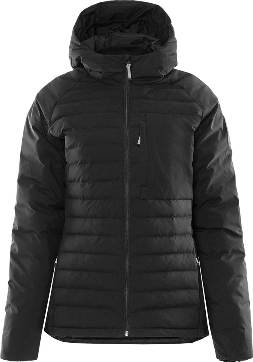 Fristads Atmos Primaloft® puffer damesjack met capuchon Zwart