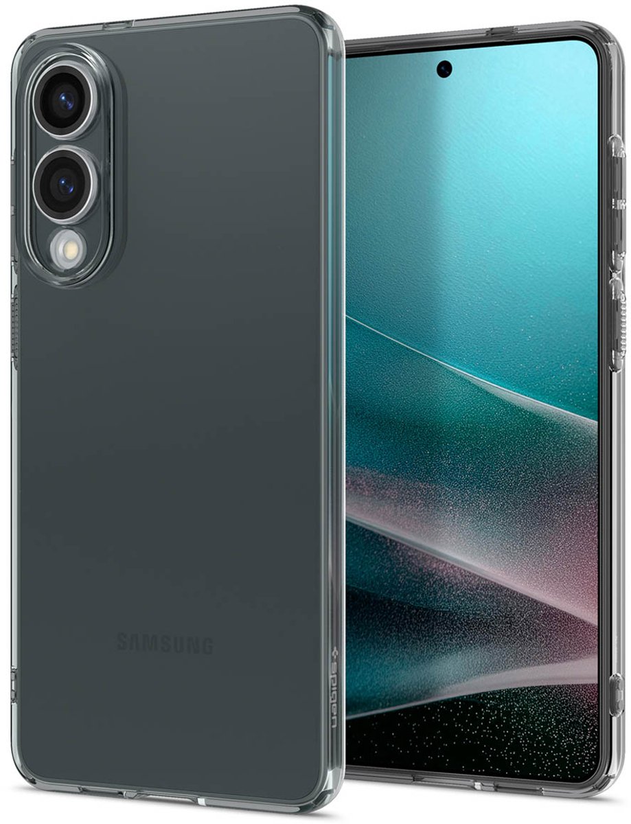 Spigen Liquid Crystal Case Voor Samsung Galaxy S25 Edge Transparant