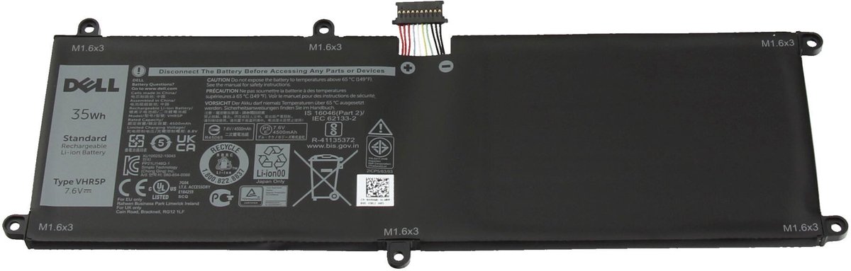 Dell VHR5P Batterij - 35Wh