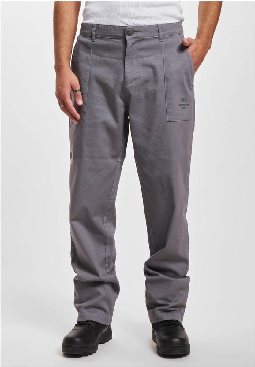 DEF - Kim Chinopants Broek - M - Grijs