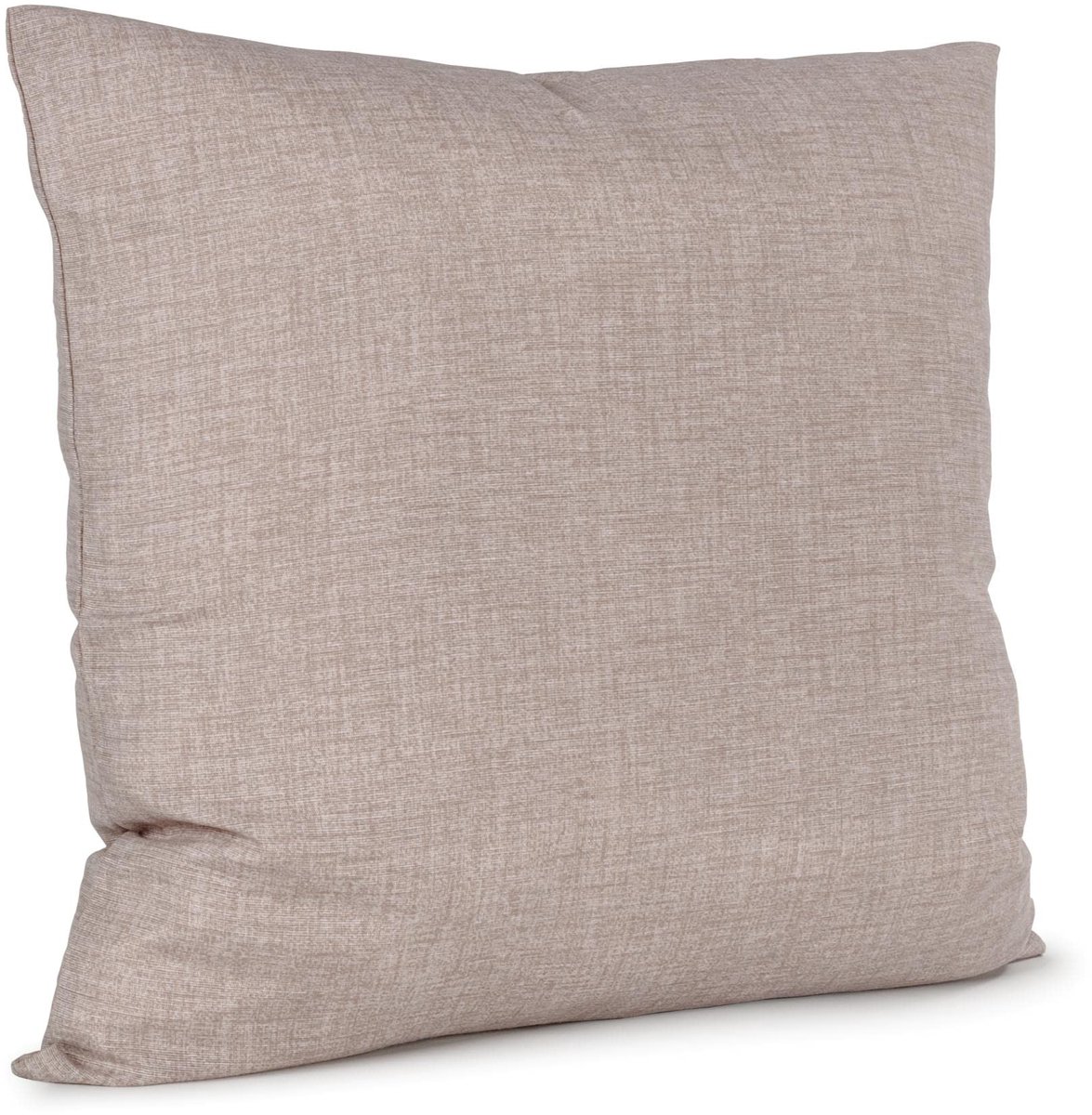 Ibenzoa Stijlvolle decoratieve kussenhoes in linnenlook beigegrijs 40x40 cm Beige grijs