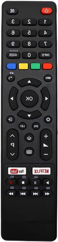 TheLau - Télécommande de remplacement pour téléviseur - Compatible avec JVC, BAUHN, KOGAN - ATV55 ATV65UHD - RM-C3227 - Facile à utiliser