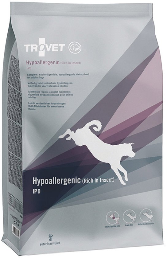 TROVET Hypoallergenic IPD (Insect) Hond - 3 kg