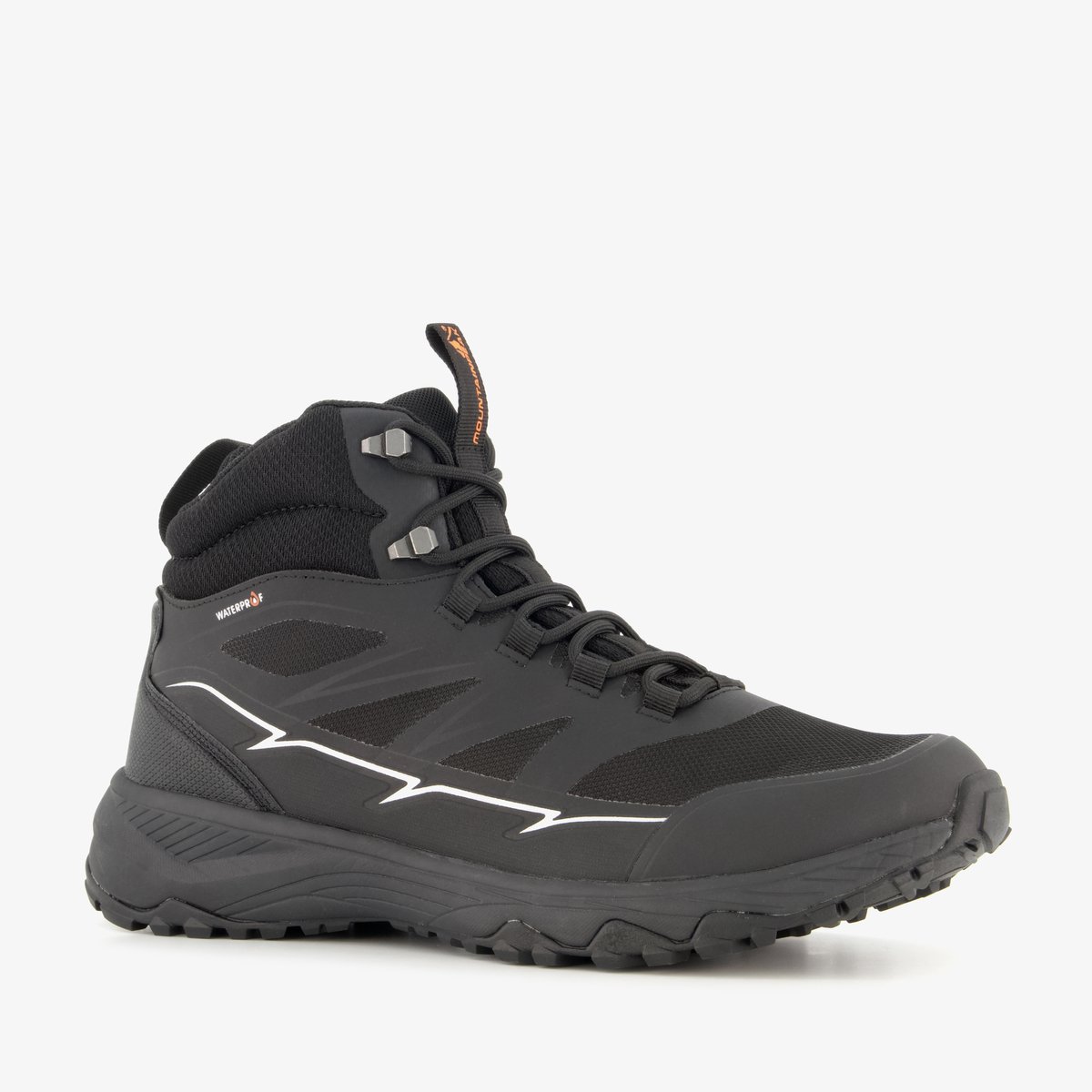 Mountain Peak hoge heren wandelschoenen cat. A B – Uitneembare zool Zwart