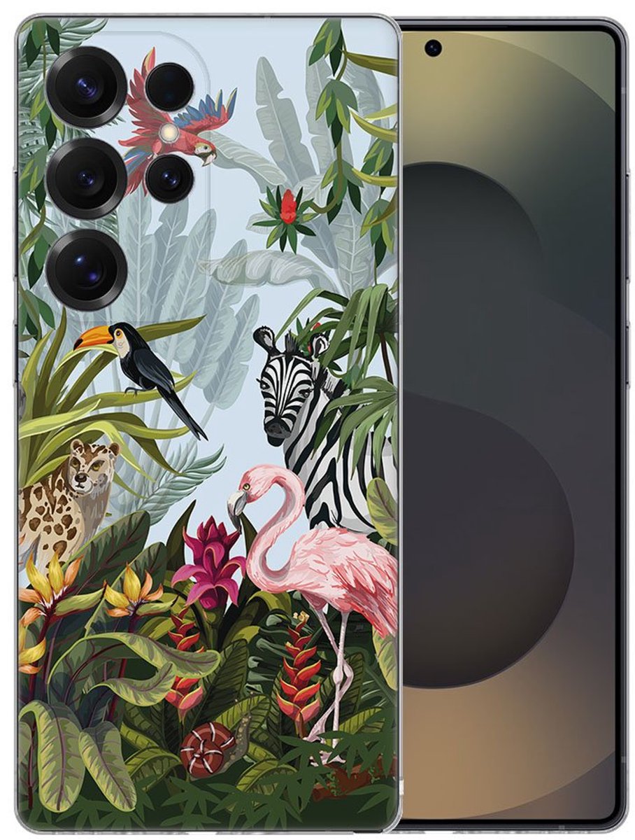 TPU Hoesje Samsung Galaxy S25 Ultra - Jungle Backcover