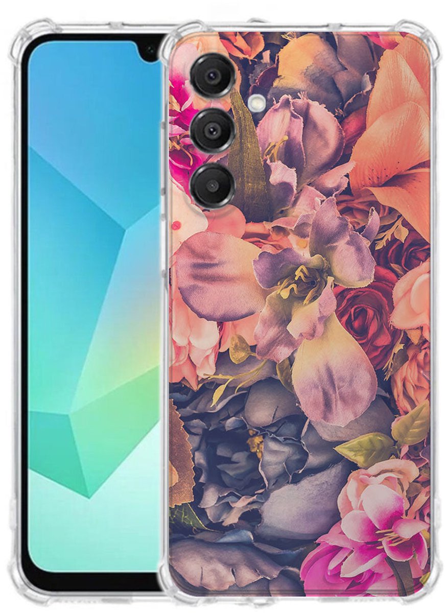 TPU Telefoonhoesje Samsung Galaxy A17 - Bosje Bloemen schokabsorberende backcover