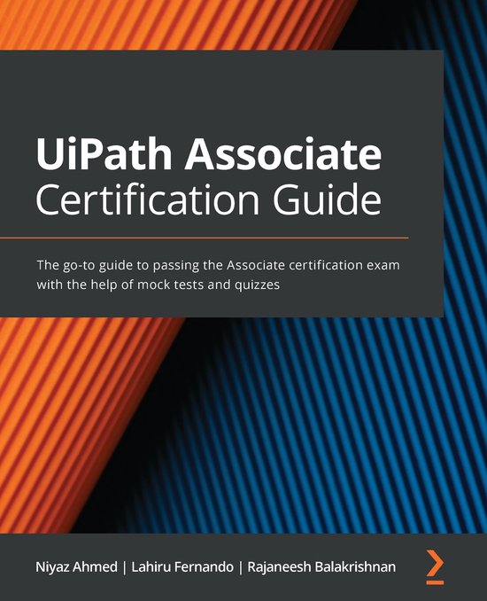 UiPath Associate Certification Guide - cover