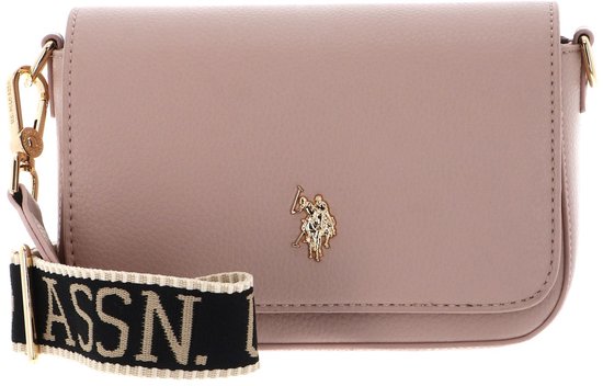 U.S. POLO ASSN. sac à épaule bandoulière Mansion Flap Crossbody Bag Pink rose