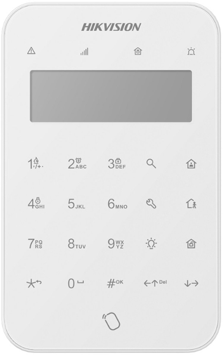 Hikvision DS-PK501LTM-HWE – Bedraad LCD Keypad