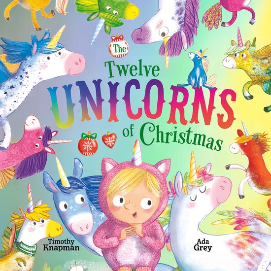 The Twelve Unicorns of Christmas - cover