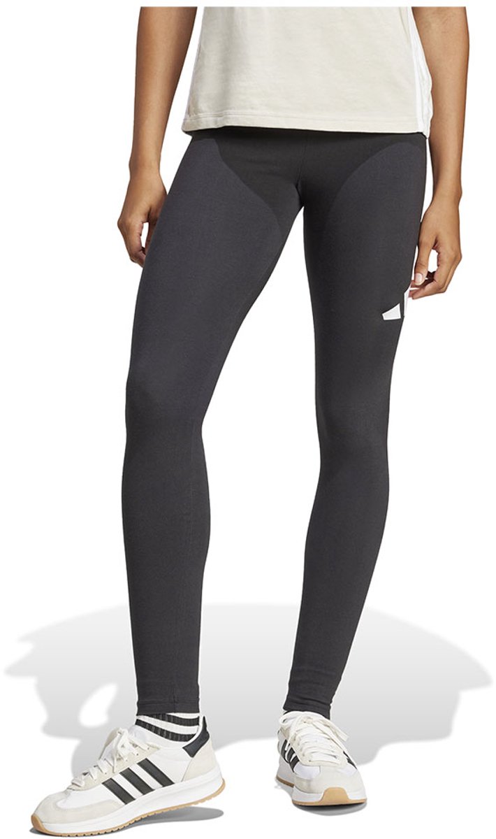 Adidas Essentials Big Logo Cotton Leggings XS Regular Vrouw Zwart